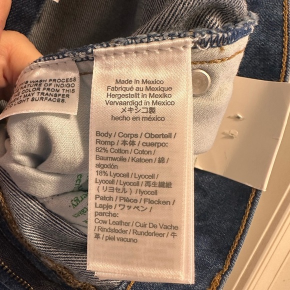 J. Crew Primerose Wash Mid Rise Slouchy Straight Dad Denim Jeans BP294 Size 28 - Picture 7 of 8